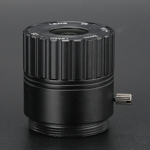 8mm 12MP HD F1.2 1/2.5 CS Interface Sikkerhed Fast CCTV-objektiv til kamera