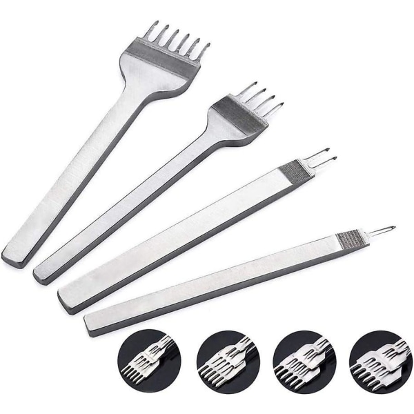 Metallstansverktyg med flera tänder för hantverk och sömnad (3 mm)
