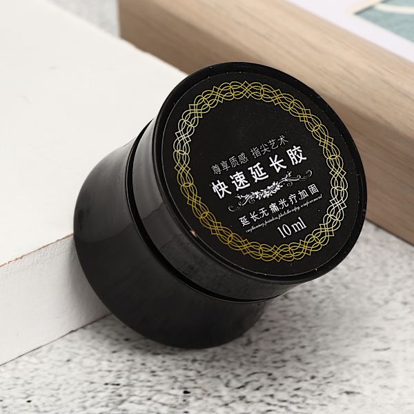 10ml Resin Nails Extended Gel Quick Extension Smertefri UV Builder Nail Art Manikyr Verktøy Hudfarge