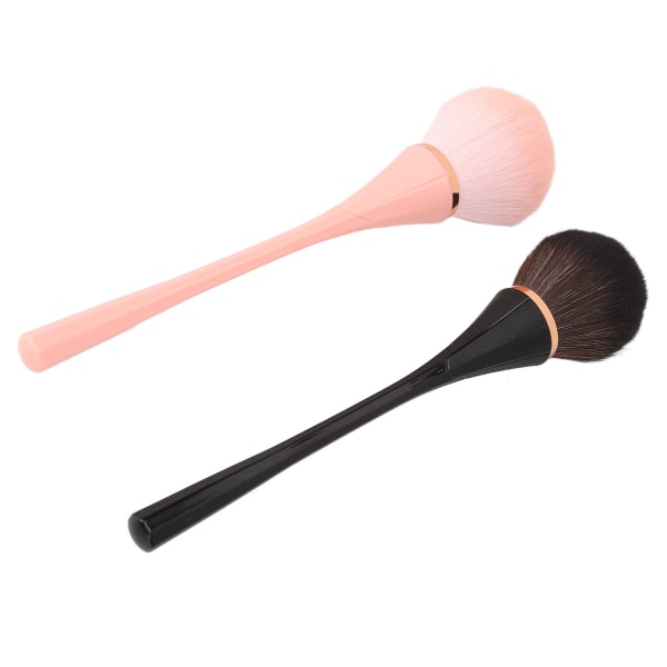 2 stk Løs Powder Blush Brush Profesjonell mykt hår makeup børstesett Kosmetisk verktøy for makeupartist