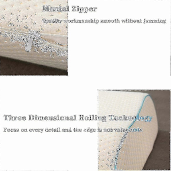 1 st Välvd Kramkudde med Långsam Återhämtning Memory Foam för Par - Anti-tryck Handkudde för -Ny SZJR Höger arm