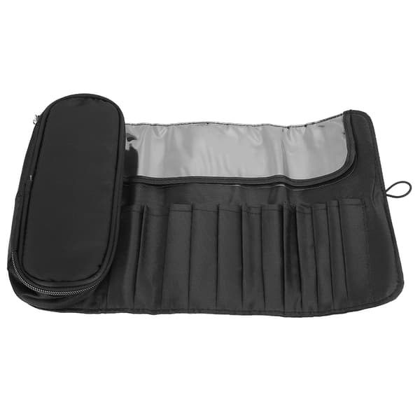 Bærbar foldbar kosmetikværktøjsopbevaringstaske Makeupbørste Læbestift Creme Organizer Taske