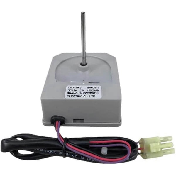 Kylskåps DC Fläkt DC Motor DC12V ZWF-10-3 MA00517 för
