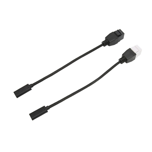 2 kpl USB C Keystone Jack Cable USB3.1 TYYPPI C naaras-naaras jatkosovitin seinälevyn liittimien kaapelille