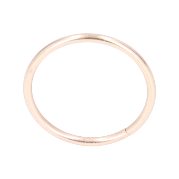 50 stk metallringer i jern, slitesterkt og holdbart, multifunksjonelt, blankt, iøynefallende farge, metall O-ringer for vesker, klær, gullfarget, 38x3mm