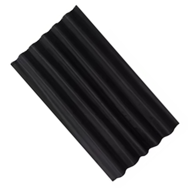 Ren svart duschdraperi förtjockad vattentät polyestertyg duschdraperi för badrum 200x200cm