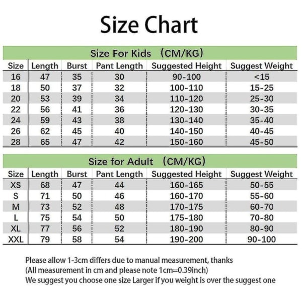 Bayern München Säsong 23-24 Hemma fotbollströjor Set, Kane nr. 9 - Vuxen & Barn storlekar,XXL（190-200cm） XXL（190-200cm）