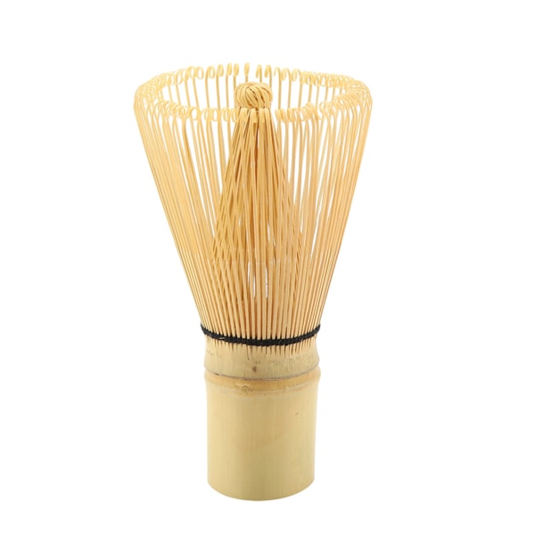 Naturlig bambu te visp Chasen Förbereder Matcha Powder Brush Tool (100 stift)