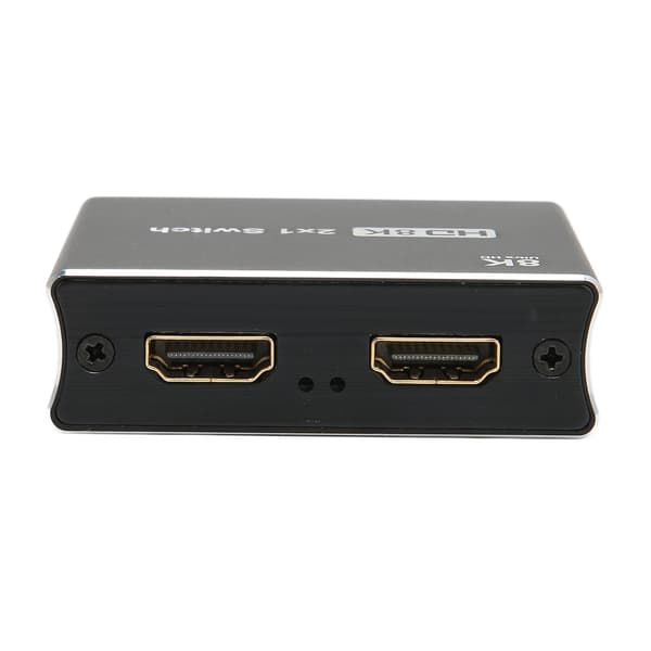 HD Multimedia Interface Switch Höghastighets 48 Gbps 8K 60 Hz 2 in 1 ut-switch för HDTV-projektor Dator