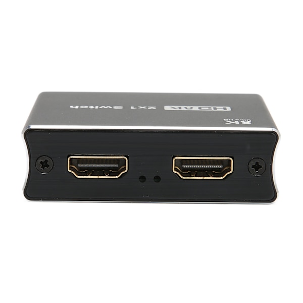 HD Multimedia Interface Switch Høj Hastighed 48Gbps 8K 60Hz 2 ind 1 ud Switch til HDTV Projektor Computer