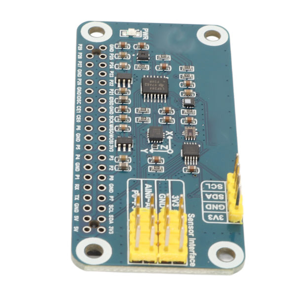 Sensorudvidelseskort til Raspberry Pi Farvegenkendelse Temperatur Fugtighed PCB Ekstern Sensor med GPIO-udvidelse
