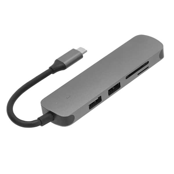 5-i-1 Hub Type-C til High Definition Multimedia Interface USB Docking Station Converter Adapter