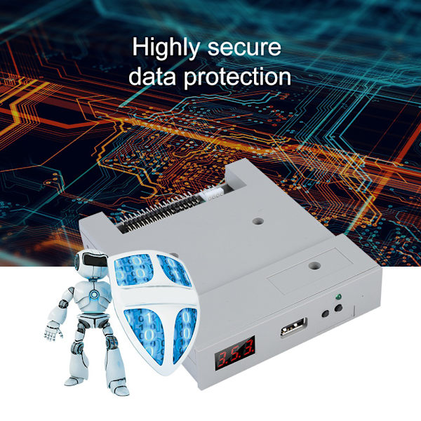 SFR1M44-U100 3,5 tuuman 1,44 Mt USB SSD -levykeasemaemulaattori Plug and Play