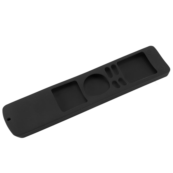 TV-fjernkontrolldeksel i myk silikon, støtsikker, sklisikker design, TV-fjernkontrollbeskyttelse for Xiaomi Mi 4S TV, svart