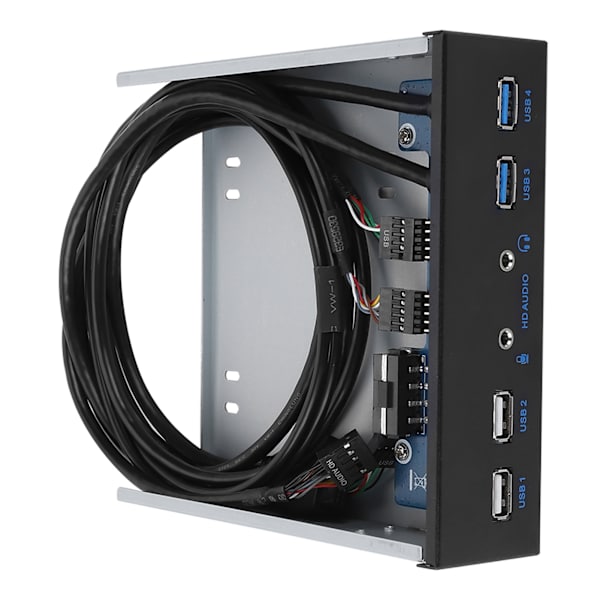 USB 3.0 + USB 2.0 19PIN HD Ljudförlängning Frontpanel