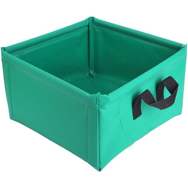 Stor sammenklappelig vandtæt PVC-spand til camping, rejser og picnics