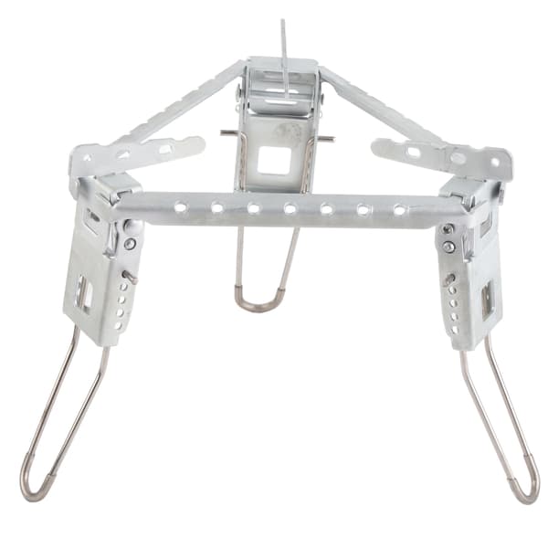 Fällbart Gasspisställ, Potthållare, Stativ, Bränsle Grill Tripod, Utomhus Fällbart Campingtillbehör