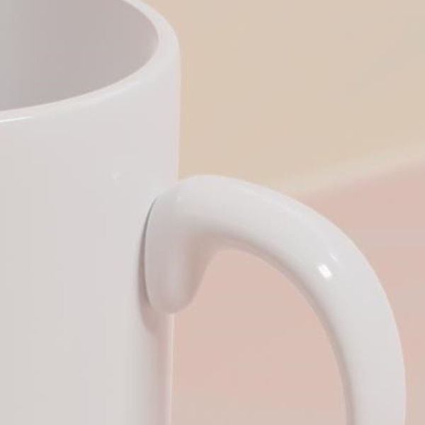 Word Keramisk Krus Minimalistisk Bred Munn Word Kaffe Krus for Spill Tema 8.1x8.1x9.5cm CCP320