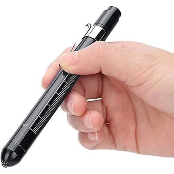 LED Penlight Professionel Bærbar Diagnostisk Lampe Pen Klinik Oftalmologisk Undersøgelse Pupil Check Pen Light til Læge Sygeplejerske