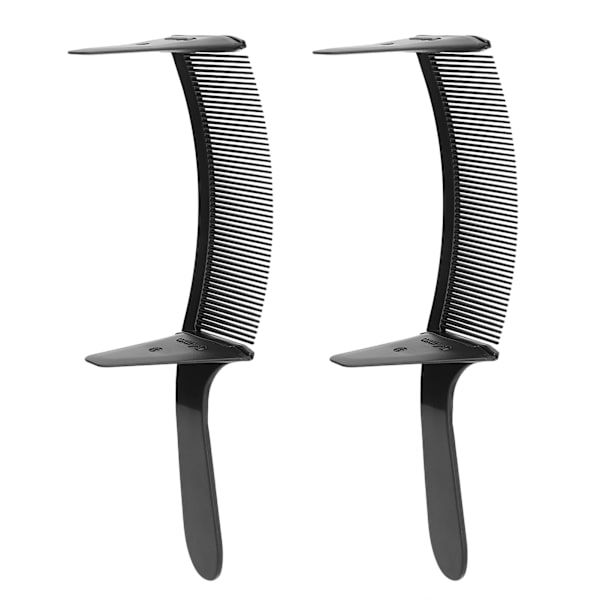 2st Böjd Barber Kam Justerbar Professionell Positionering Kam Hårklippning Styling Tool