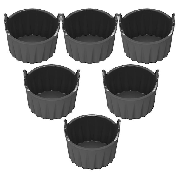 Silikon Air Fryer Äggform 7 cm Återanvändbar Air Fryer Äggkokare