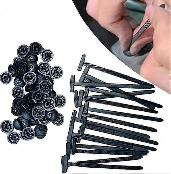 Self-locking plastic nylon strap black fastening strap cable tie set cable tie fastening strap cable tie