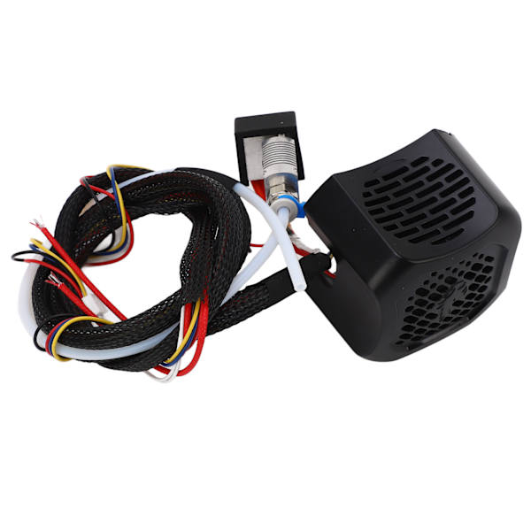 Komplet Hotend-sæt 3D-printertilbehør Hot End-sæt med dobbelte ventilatorer til Ender 3 V2 DC24V