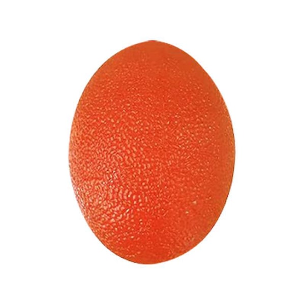 Oranssit soikeat jumppapallot käden kuntoutukseen - Antistressipallot (4 kpl, 3 vastustasoa)