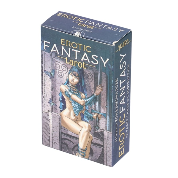 Fantasy Tarot Deck Divination Spillekort Interaktion Papir Tarot Kort Brætspil