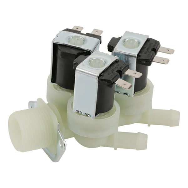 3-veis vanninntak N/C Normal lukket elektrisk magnetventil AC 220V G3/4