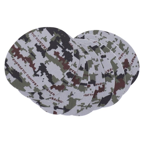 10 st kamouflagekläder Patches Kläderreparation dekorationssats för byxor dunjacka dekoration