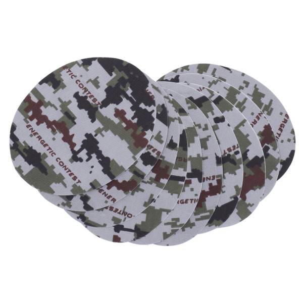 10 STK Camouflage Tøj Patches Tøj Reparation Dekoration Kit til bukser Dunjakke dekoration