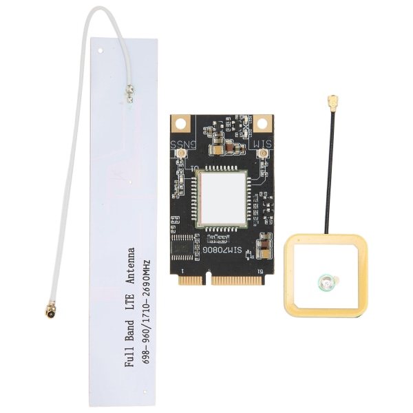 Til LILYGOTTGO PCIE 7080G-modul SIM7080G Chip PCIE-modulkort med LTE-antenne GPS-antenneskruer