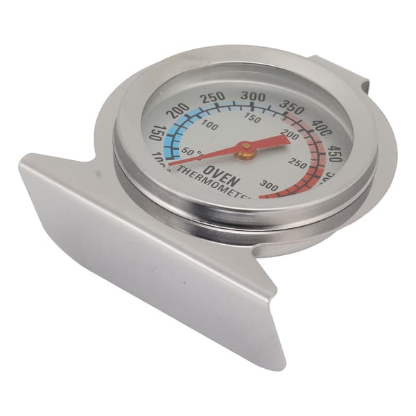 Ovnstermometer Enkel Skala Rustfritt Stål Koketemperaturmåler for Baking