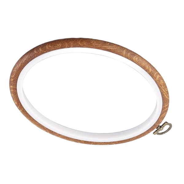 Broderiramme Træ Cirkel Krydssting Rammer til DIY Broderi Syning