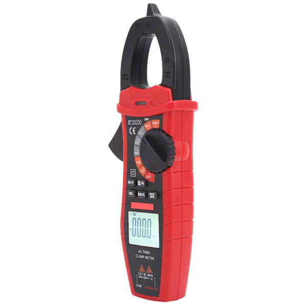 Digital Clamp Multimeter Håndholdt LCD Display DC AC Strøm Tester Meter MY2020D