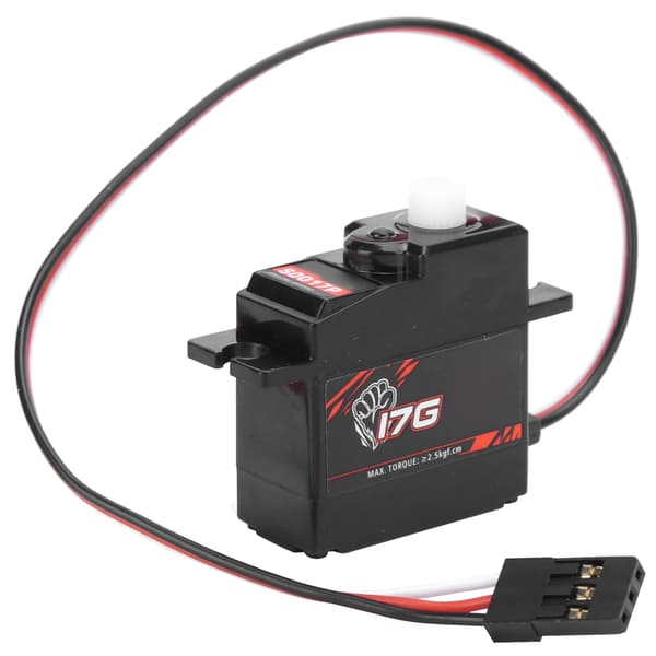 S0017P 17g Plastik Gear Digital Servo Egnet til 1/18 RC Højhastigheds Bil Fly Robot
