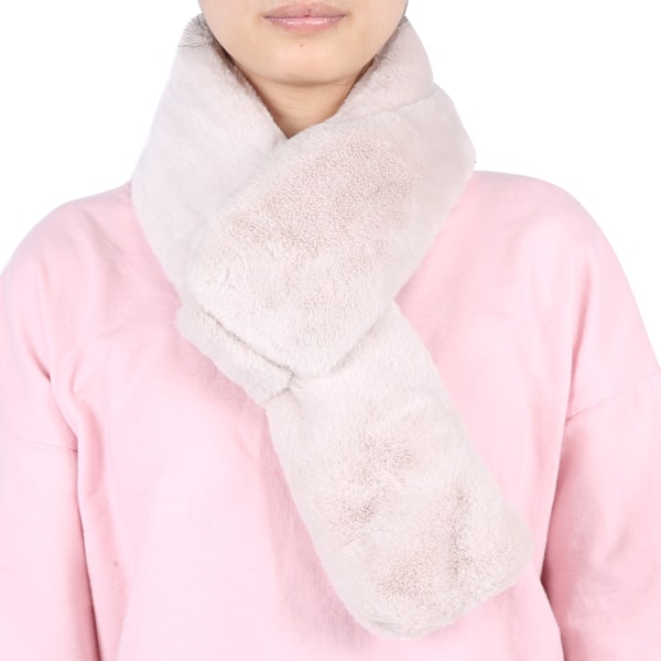 Elektrisk Värmehalshalsduk USB Vinter Varm Andas Tvättbar Unisex Nackvård WrapKhaki