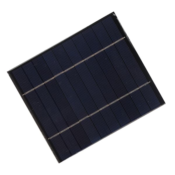 2.5W 5V Bärbar Solpanel Telefon Batteriladdare Bärbar Solcell med USB-port