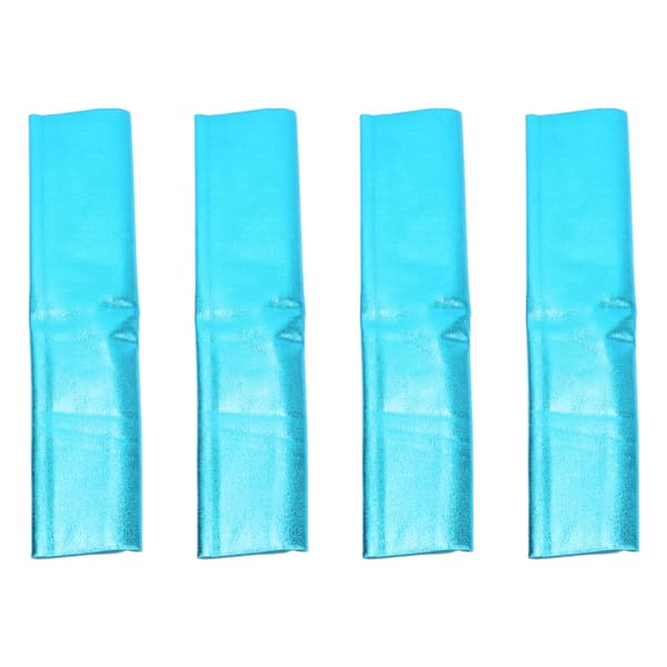4 st RC Stötdämparskydd Polyester Dammtätt Andningsbart Dammskydd för 1/8 RC Bil Blå