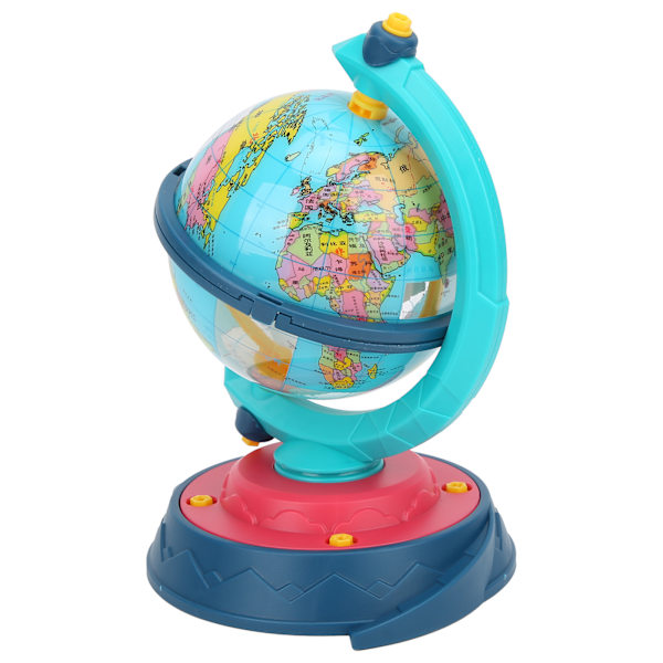DIY-mutterkombination globmodell leksak barn småbarn utbildning montering leksak set blå