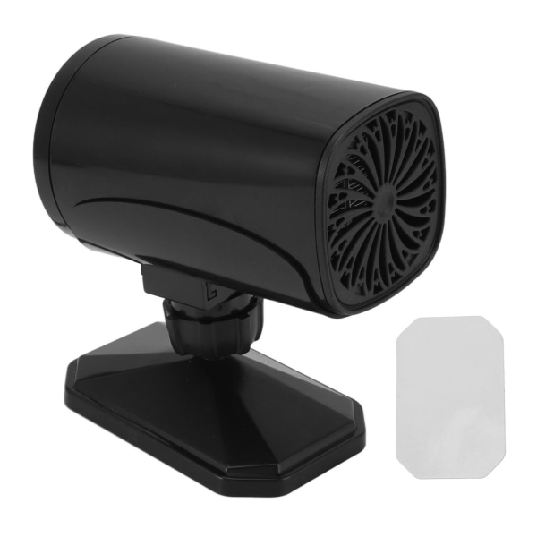 150W Bilvarmer 2 Tilstande Opvarmning Køling 360 Graders Rotation Bærbar Bil Defroster Defogger 12V Sort