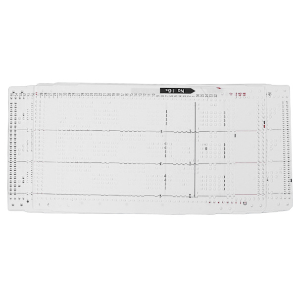 Stickmaskin Flower Punch Card No. 1-20 Stansnoggrannhet Mjuk Slitstark stickmaskinstillbehör