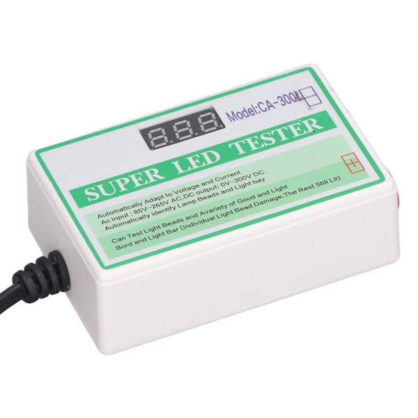 LED-bakgrundsbelysningstestare TV LED-remsa Lamppärlor Reparationstestverktyg Utan att demontera LCD-skärm 85V‑265V EU-kontakt
