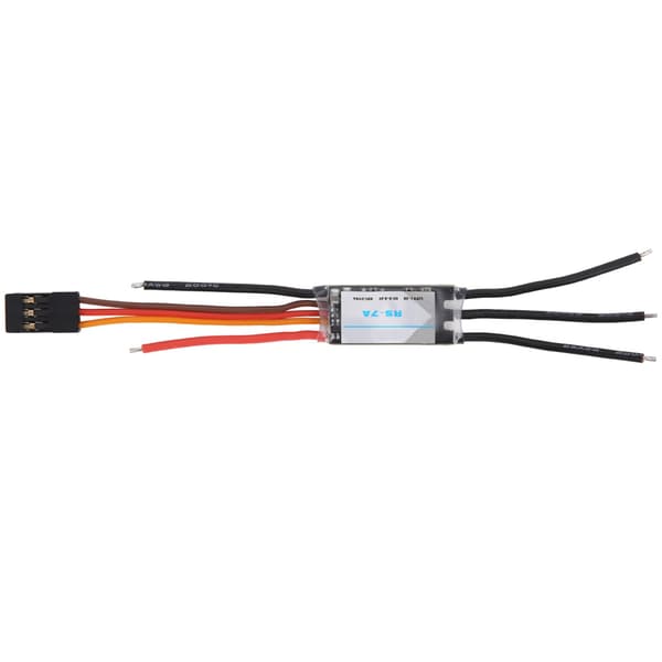7A ESC Elektronisk Hastighetsregulator 1‑2S med BEC RC Tilbehør for Fastvingede Fly