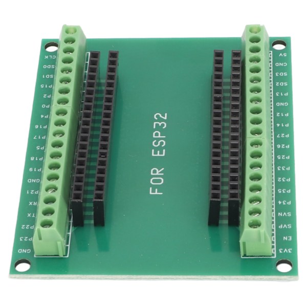 2 kpl ESP32-laajennuslevy 38-pinninen 2-in-1 kaksoisytimen suoritin Pieni virrankulutus Langaton WiFi Bluetooth -kehityslevy