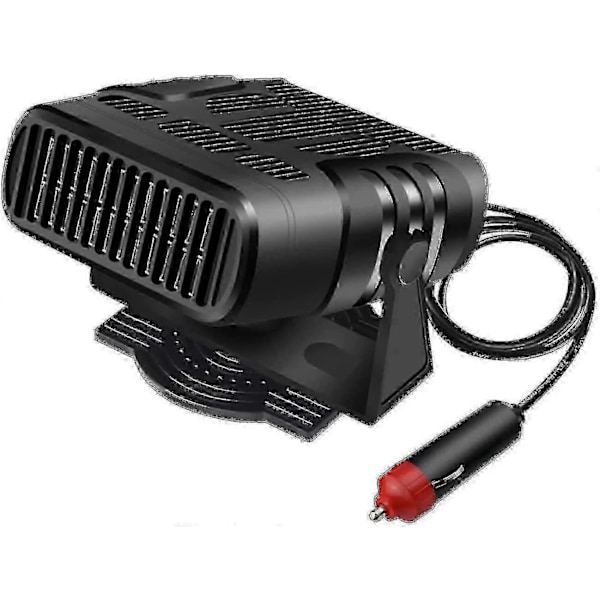 Bilvärmare Defroster 12v 120w/24v 200w Portabel Vindrute Fläkt