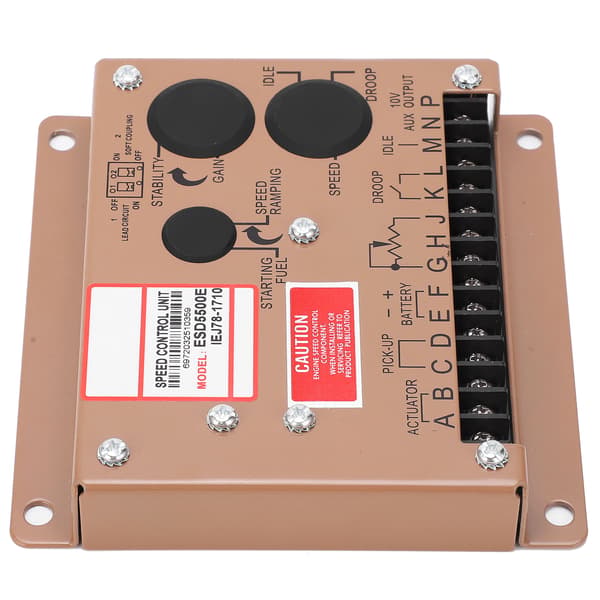 Motorvarvtalsregulator Generator Elektronisk Kontrollmodul Genset Delar ESD5500e DC 12V/24V