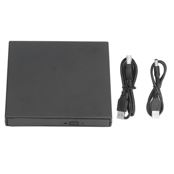 Eksternt cd-dvd-drev USB-port Slankt bærbart optisk drev til bærbar bærbar cd-brænder til Win til OS til Linux