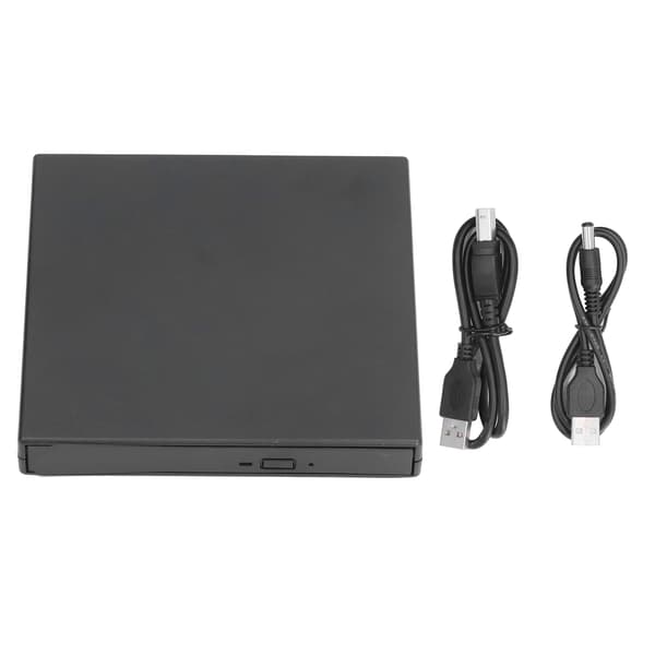 Extern CD DVD-enhet USB-port Slim bärbar optisk enhet för bärbar dator Bärbar CD-brännare för Win för OS för Linux